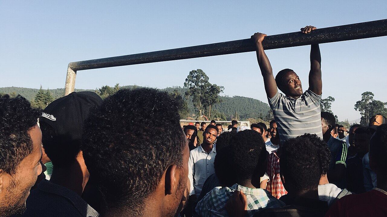 Timkat at Jan Meda, Addis Ababa