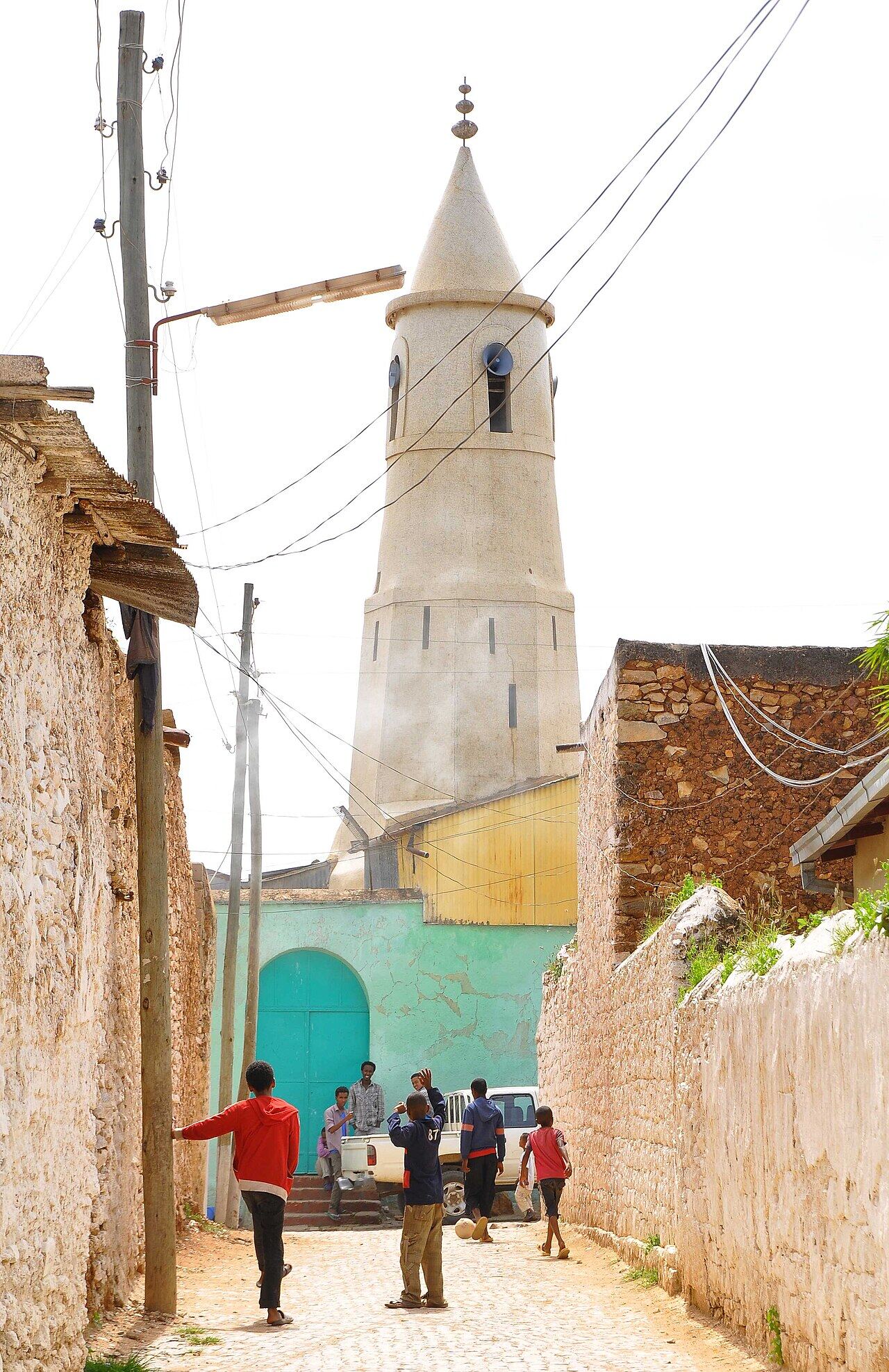 A mosque in Harar